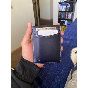 Mens Wallets slim Front Pocket RFID Blocking Card Holder Minimalist Mini Bifold